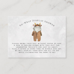 Pequeño Reno   Tarjeta de Invitación para Ducha de
