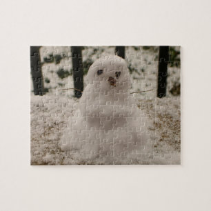 Pequeño rompecabezas de Snowman