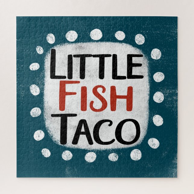 Pequeño Taco Jigsaw Puzzle (Vertical)