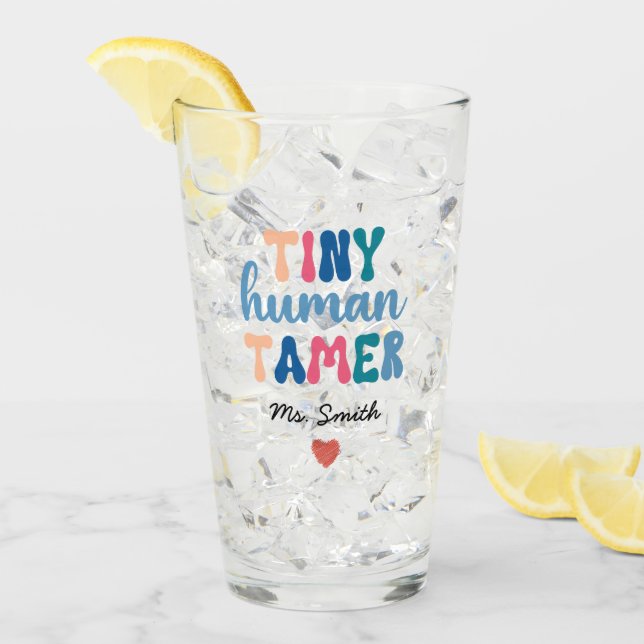 Pequeño Tamer Humano | Nombre del profesor persona (Anverso (hielo))