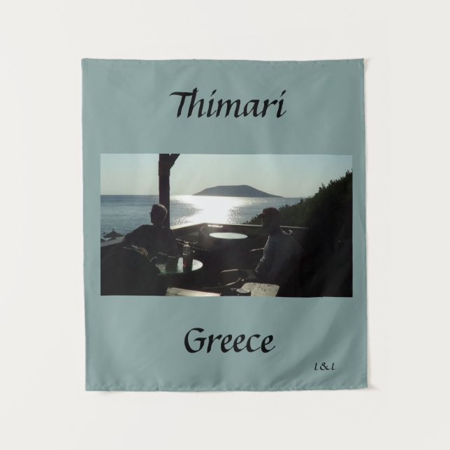Pequeño tapiz "Thimari Grecia" (Anverso)
