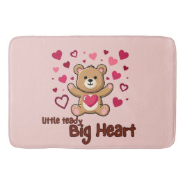 "Pequeño Teddy Gran Corazón" Osito Lindo Alfombra
