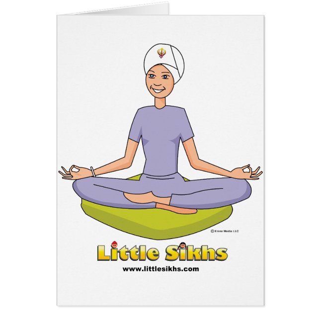 Pequeño tema de la yoga de los sikhs (Frente)