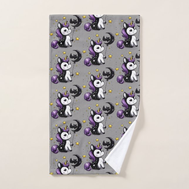 Pequeño Unicornio (Toalla de mano)