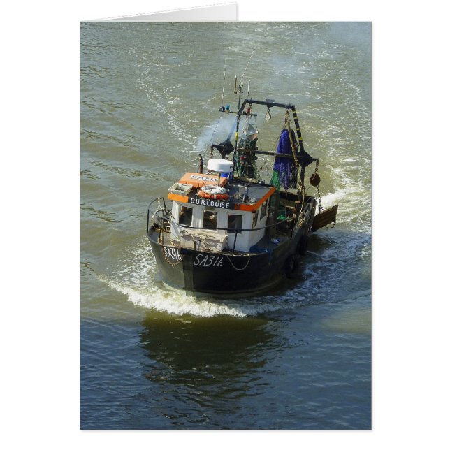Pequeño vagabundo de pesca (Frente)