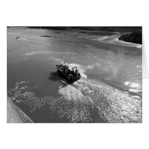 Pequeño vagabundo de pesca, Cardiff, Gales