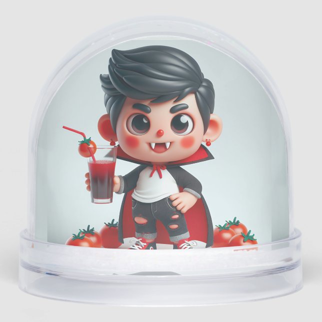 Pequeño vampiro y jugo de tomate, de Natasha Us (Anverso)