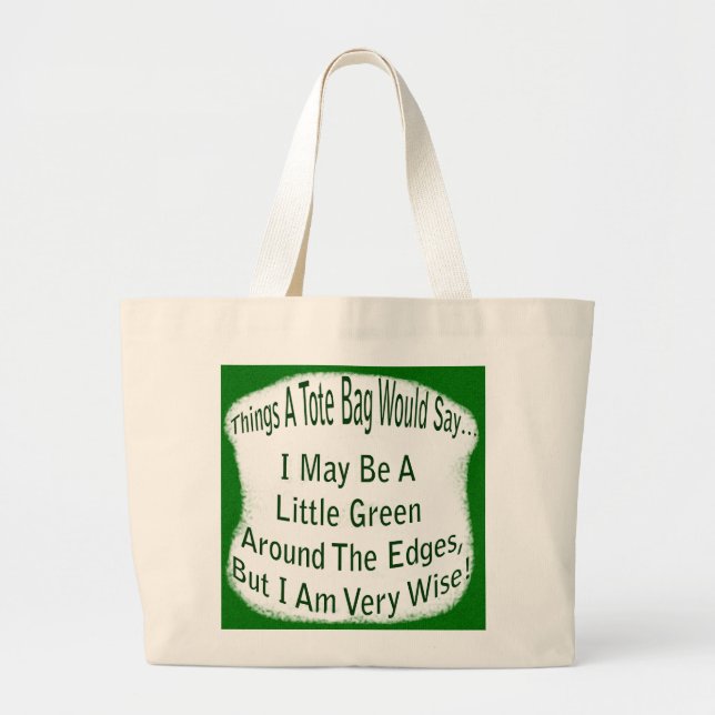 Pequeño verde alrededor de la bolsa de la tota de  (Frente)