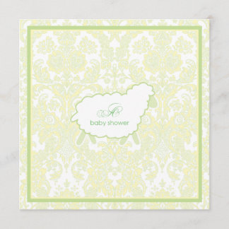 Pequeño verde de la invitación el | de Baby Shower