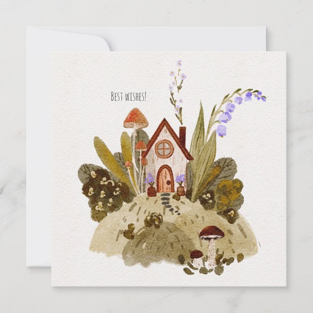 Pequeño y acogedor ilustracion (Anverso)