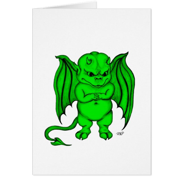 Pequeño y desagradable diablo (Frente)