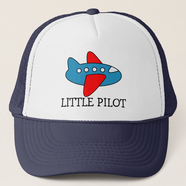 Pequeño y pequeño sombrero de camionero de avión p (Anverso)