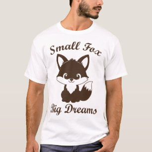 Pequeño Zorro, Grandes Sueños Camiseta de Zorro de