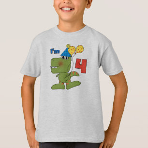 Pequeños 4tas camisetas y regalos del cumpleaños