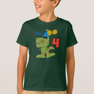 Pequeños 4tas camisetas y regalos del cumpleaños d