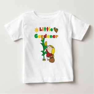 Pequeños camisetas y regalos del jardinero del