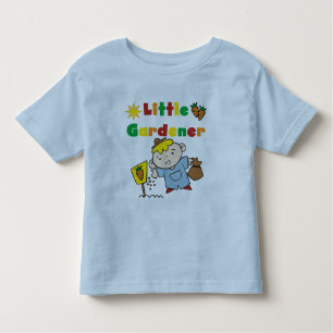 Pequeños camisetas y regalos del jardinero del