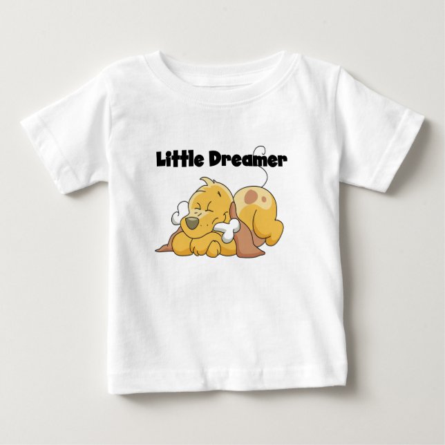 Pequeños camisetas y regalos del soñador del perro (Anverso)