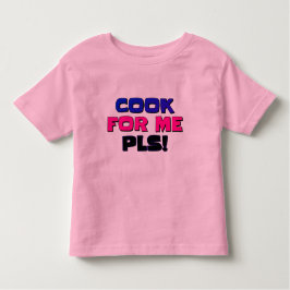 Pequeños Cepas Y Camisetas Cocinan Para Mí Por Fav