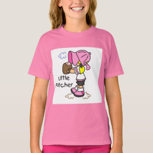 Pequeños Chicas de jarra camisetas de béisbol y re
