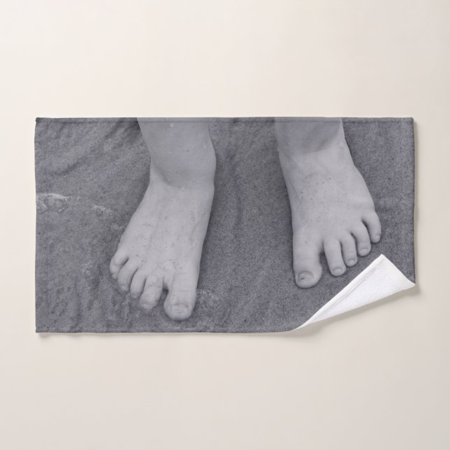 Pequeños dedos de pie (Toalla de mano)