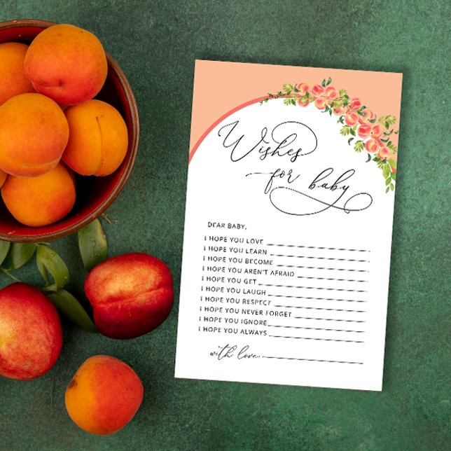 Pequeños deseos de Baby Shower para la tarjeta de  (Subido por el creador)