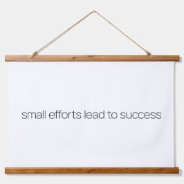 Pequeños Esfuerzos Madera Topada Tapiz de Muros