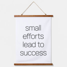 Pequeños Esfuerzos Madera Topada Tapiz de Muros