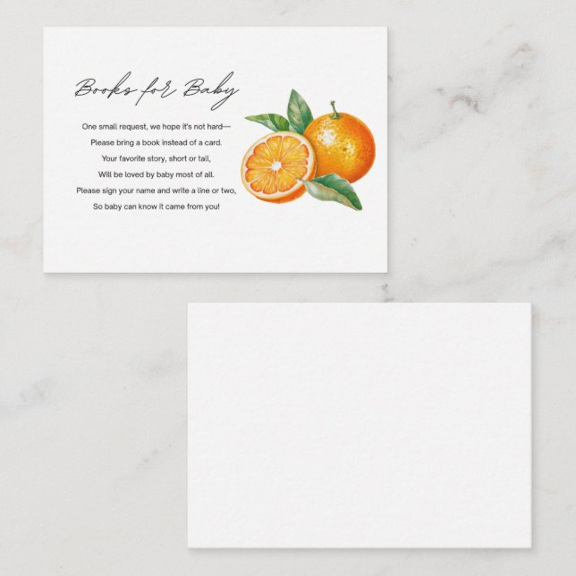 Pequeños libros cortos para tarjeta de gabinete Ba (Anverso / Reverso)