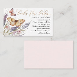 Pequeños libros de mariposa para la tarjeta de cie