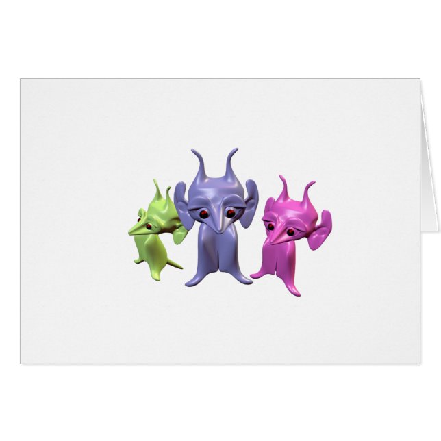 Pequeños marcianos (Anverso (Horizontal))