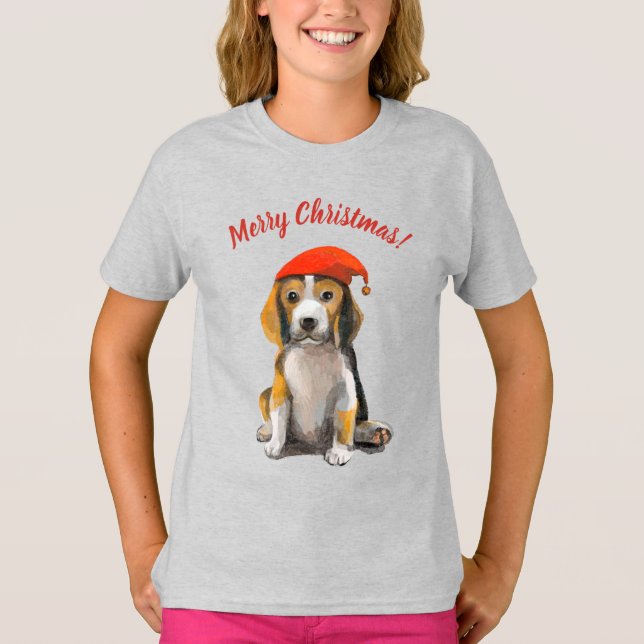 Pequeños navidades adorables con camiseta (Anverso)