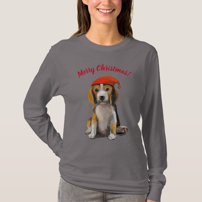 Pequeños navidades adorables con camiseta (Anverso)