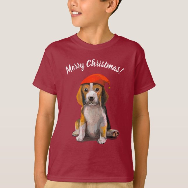 Pequeños navidades adorables con camiseta (Anverso)