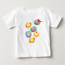 Pequeños pájaros Camiseta bebé