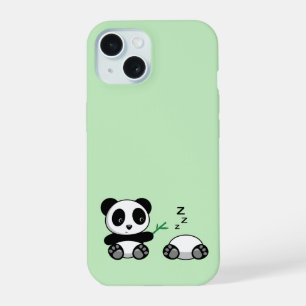 Pequeños Pandas cortos en verde