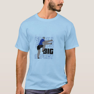 PEQUEÑOS PASOS: Camiseta de gran impacto