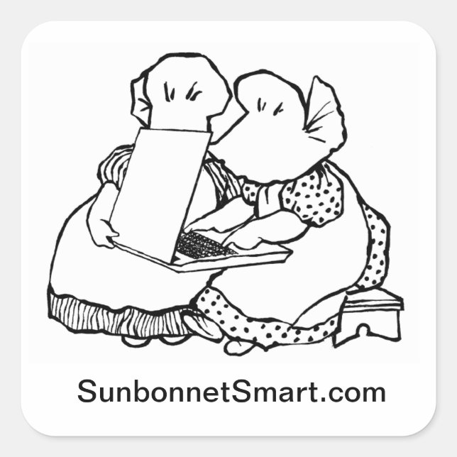 Pequeños Pegatinas con logotipo inteligente Sunbon (Anverso)