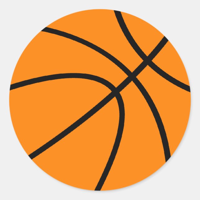 Pequeños pegatinas de baloncesto de Ronda (Anverso)