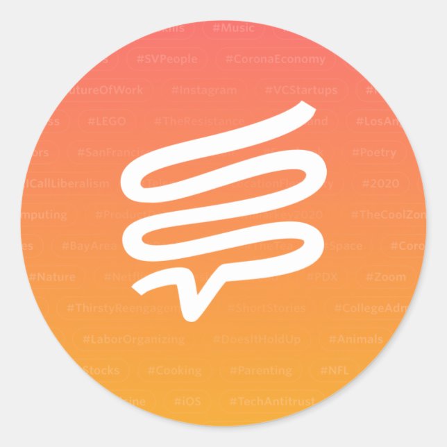 Pequeños pegatinas de Telepath, 1,5", hoja de 20 (Anverso)