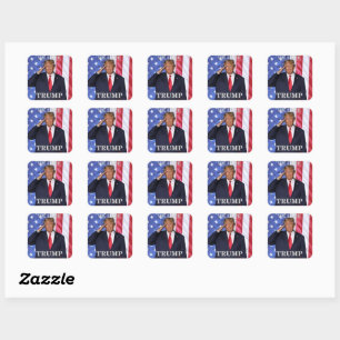 Pequeños Pegatinas de 'We Love Trump'