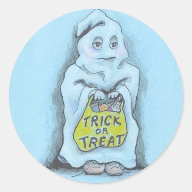 Pequeños pegatinas fantasma (Anverso)