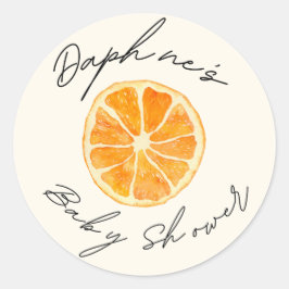 Pequeños Pegatinas favoritos de Baby Shower