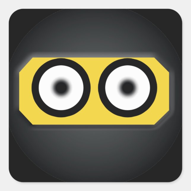 Pequeños Pegatinas Ninja (Anverso)