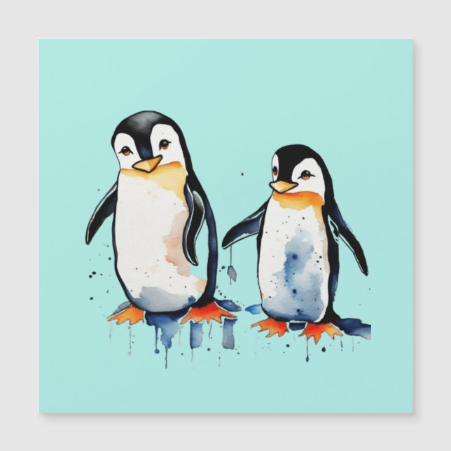 Pequeños pingüinos (Anverso)