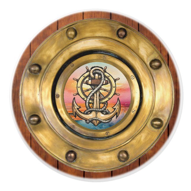 Pequeños pomos de cajón de agujeros de agujeros ná (Anverso)