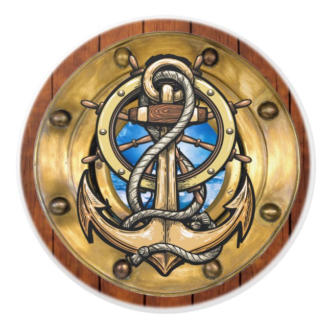 Pequeños pomos de cajón de agujeros de agujeros ná (Anverso)