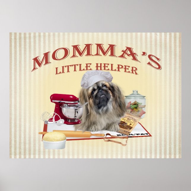 Pequeños Posters ayudantes de mamá de Pekín (Frente)