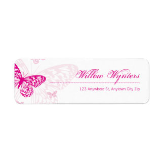 PEQUEÑOS SELLOS DE ETIQUETA :: mariposas 1