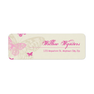 PEQUEÑOS SELLOS DE ETIQUETA :: mariposas 4